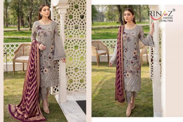 Rinaz Ramsha 8 Designer Georgette Pakistani Salwar